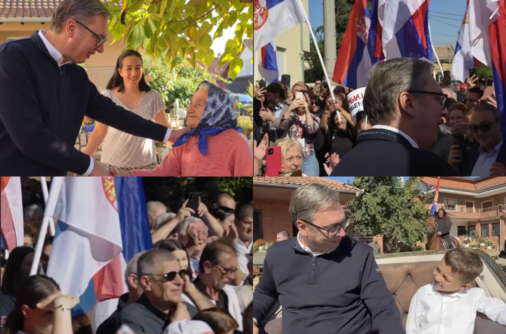 Vučić sa narodom: Veliki doček u Boru; Pred nama su neizvesni izbori; Razgovarao sa građanima FOTO/VIDEO