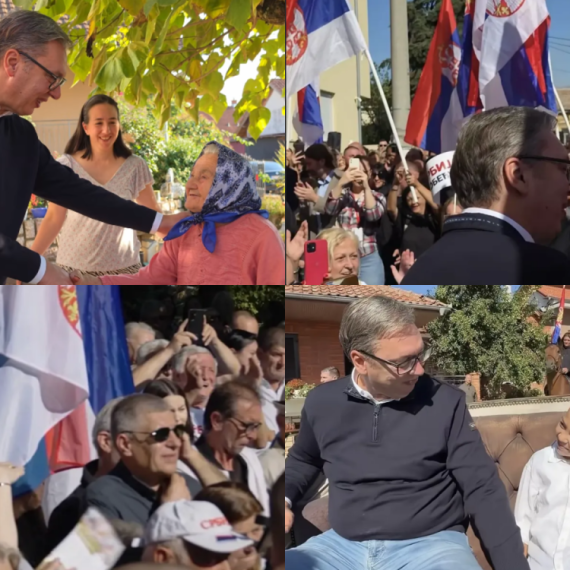 Vučić sa narodom: Veliki doček u Boru; "Pred nama su neizvesni izbori"; Razgovarao sa građanima FOTO/VIDEO