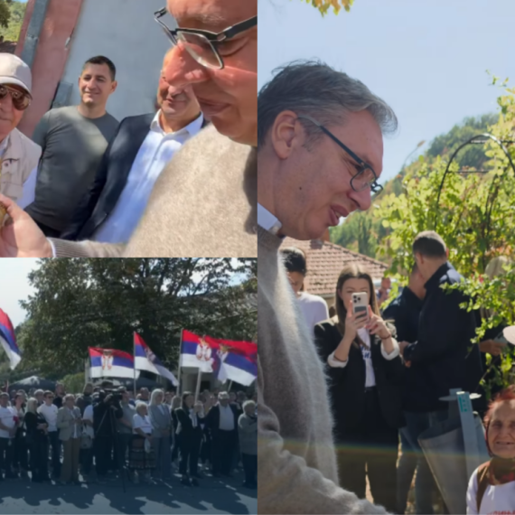 Vučić na farmi Nikolov: "Važno je da svoj glas date onima za koje znate kakvu će politiku da vode" FOTO/VIDEO