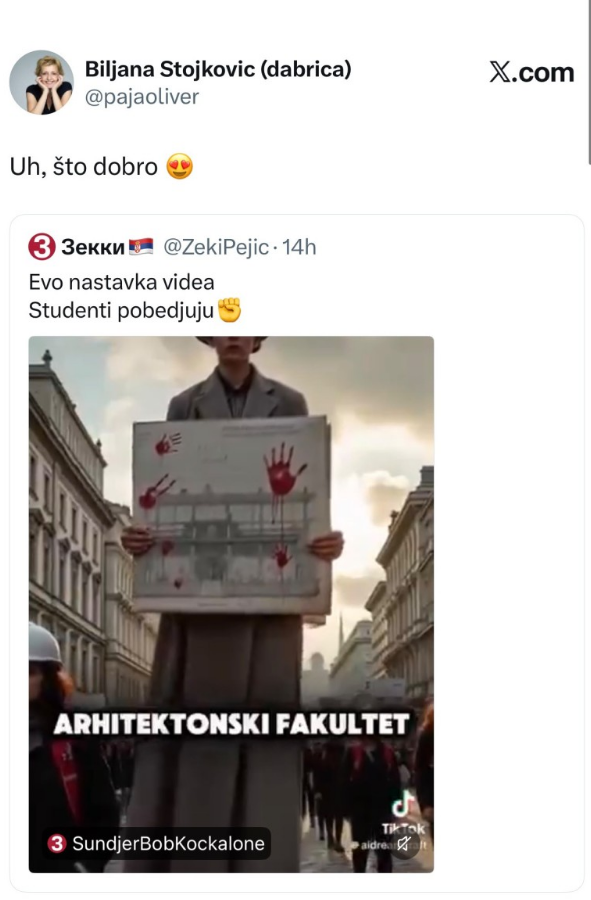 Jezivi spot zgrozio Srbiju: Blokaderi promovišu krv, nasilje i mržnju VIDEO