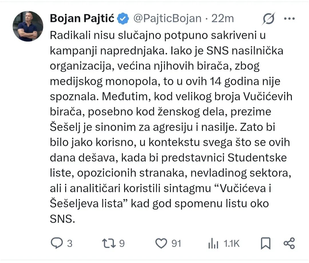 Pajtić izašao iz senke: Sad javno deli zadatke Studentskoj listi i blokaderima FOTO