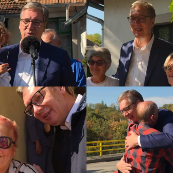 Vučić sa narodom: "Najlepši deo svakog dana su susreti sa ljudima i osmesi koji ostaju kao najlepša uspomena"