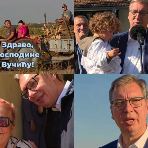Vučić sa narodom: "Najlepši deo svakog dana su susreti sa ljudima i osmesi koji ostaju kao najlepša uspomena"