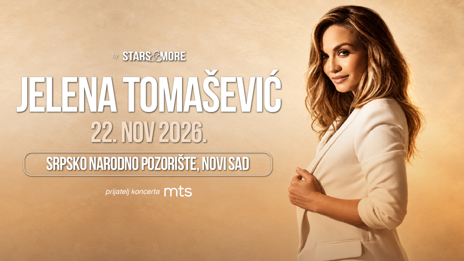 Novi susret sa novosadskom publikom: Jelena Tomašević u Srpskom narodnom pozorištu 22. novembra
