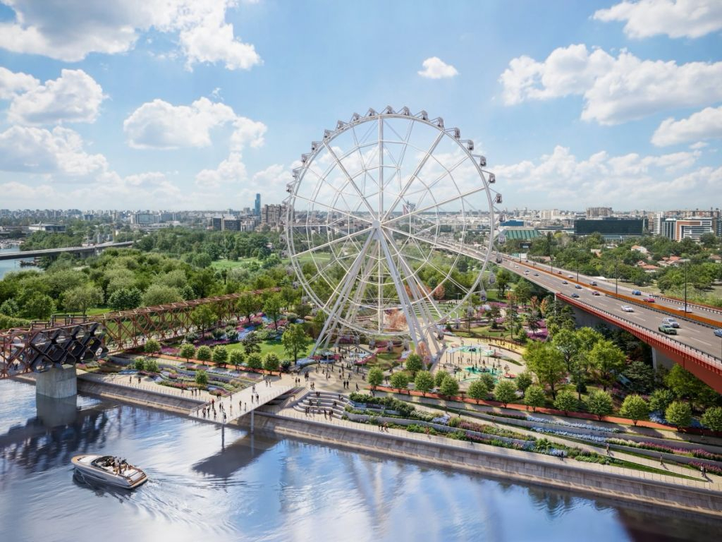 "Belgrade Eye" korak bliže gradnji: U parku od 17.000 kvadrata niče točak od 80 metara i 40 kabina