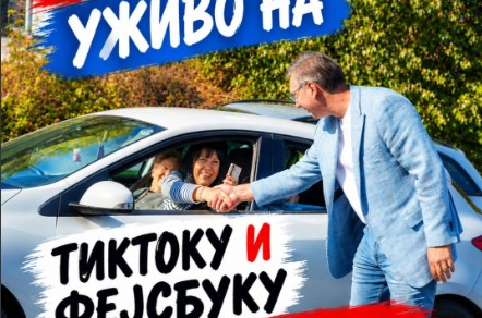 Vučić će se obratiti građanima uživo na TikToku i Fejsbuku: Vidimo se od 16 časova