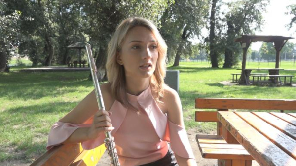 Tijana iz Trstenika flautom osvojila mreže: "Kad sam čula te zvuke, odmah sam se zaljubila" FOTO