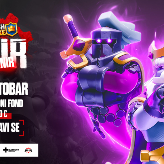 RUR vas poziva na novi Clash Royale turnir – Borite se za nagradni fond od 200 evra!