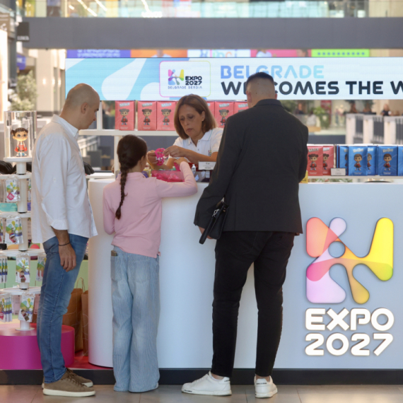 Otvorena EXPO 2027 prodavnica u Galeriji: U ponudi preko 200 proizvoda FOTO