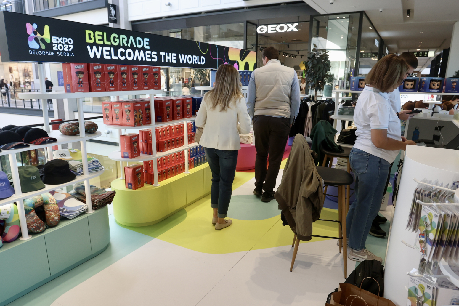 Otvorena EXPO 2027 prodavnica u Galeriji: U ponudi preko 200 proizvoda FOTO/VIDEO