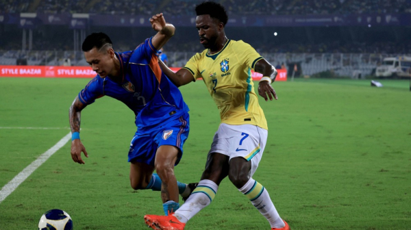 Brazil rutinski protutnjao kroz Indiju