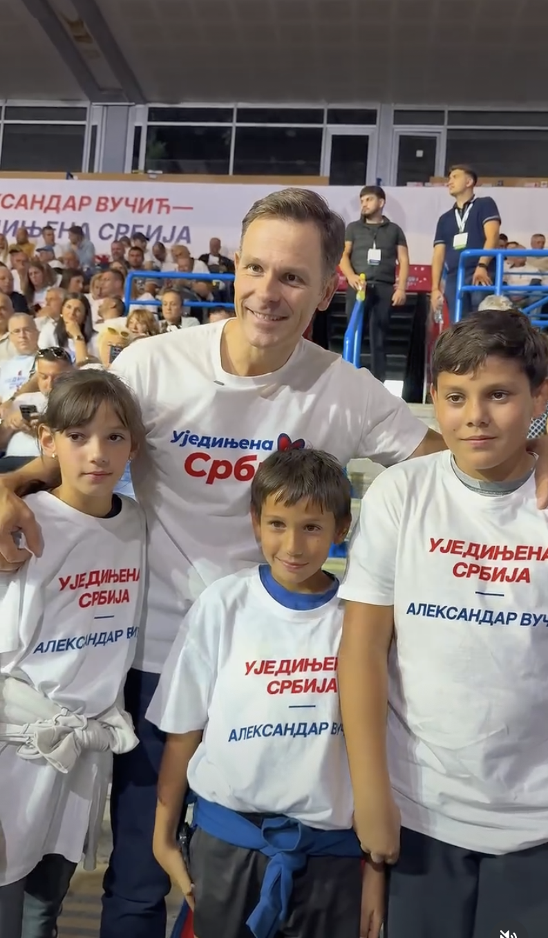 Mali iz Arene: „Ovo je slika prave Srbije!“; „Biramo bolju budućnost za našu decu“ VIDEO