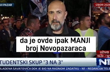 Krah Studentske liste u Novom Pazaru; Priznali na N1: Ovde je manji broj Novopazaraca VIDEO