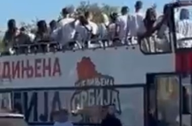 Veliko okupljanje građana u Borči; Jasna poruka podrške listi Aleksandar Vučić – Ujedinjena Srbija VIDEO