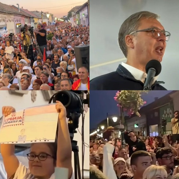 Vučić u Bačkoj Palanci: "Ja neću da pitam nikakve plenume, nikakve strance – pitaću samo svoj narod"