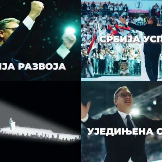 Vučić objavio moćan snimak iz Arene: "Rad, rad i samo rad"; "Da Srbija svakog dana napreduje" VIDEO