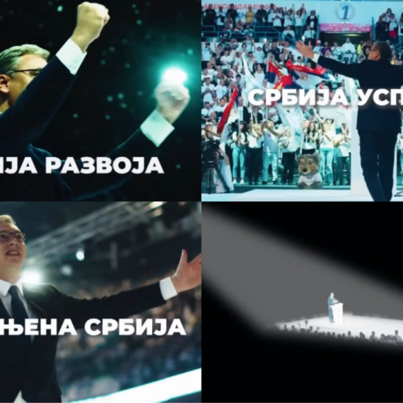 Vučić objavio moćan snimak iz Arene: "Rad, rad i samo rad"; "Da Srbija svakog dana napreduje" VIDEO