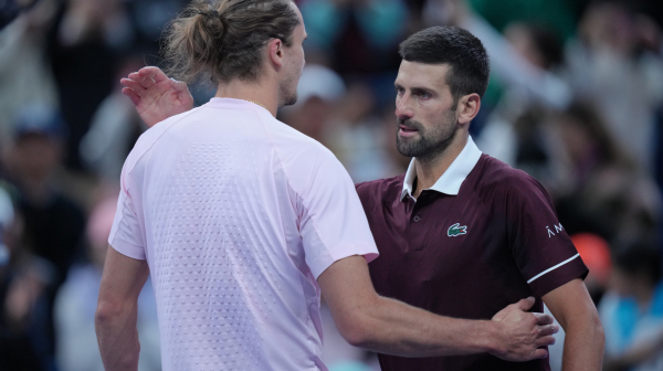 Zverev ponovo o Đokoviću: "Igrao je kao pre pet godina"
