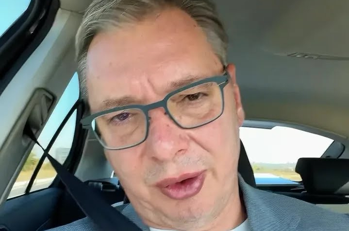 Vučić: "Blokaderi su strašno hrabri kad misle da odgovora nema"; "Kamen za kupus ih odlično predstavlja" VIDEO