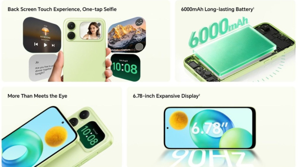 Košta samo 100 evra: I Honor ima telefon sa ekranom na leđima!