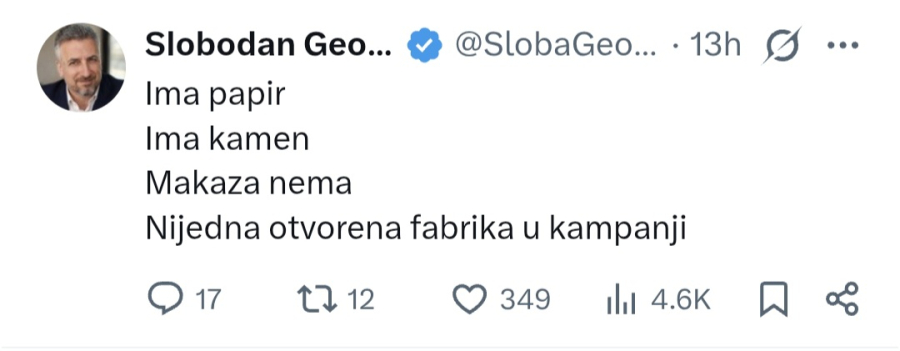 Blokaderi konačno priznali: Nema funkcionerske kampanje FOTO