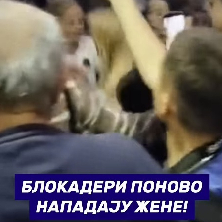 Žestoke osude posle incidenta blokadera u Valjevu; "Nasilje nad ženama ne sme biti deo političke borbe" VIDEO
