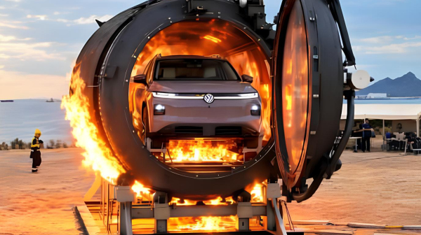 Ovo nije običan test: Volkswagen "ispekao" električni SUV na 160 stepeni VIDEO