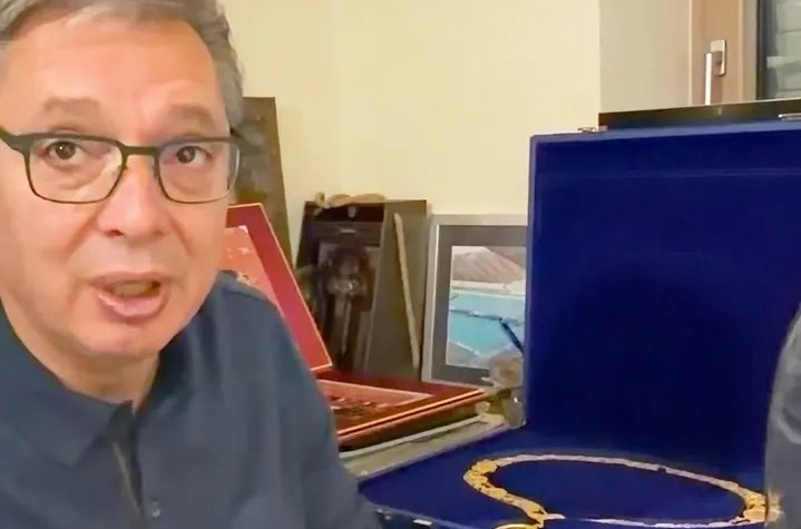 Vučić: Ponosim se ordenjem od Putina i Sija; Unapredili smo našu ekonomiju i omogućili bolji život VIDEO
