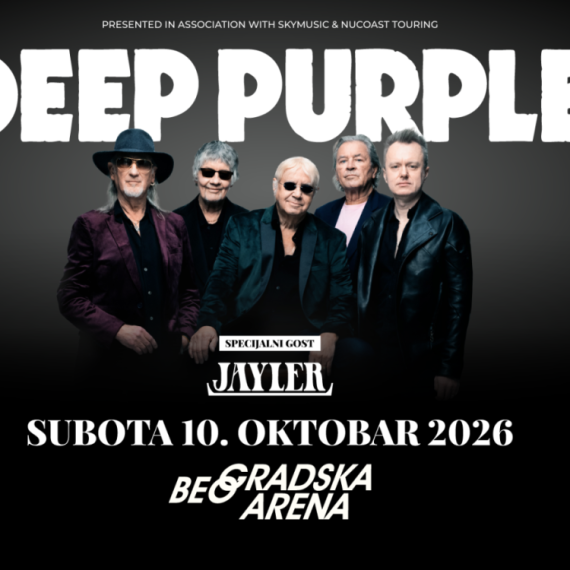 Sve je spremno za večerašnji spektakl grupe Deer purple: Evo šta treba da znate pre dolaska u Beogradsku arenu
