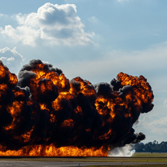 Evakuisan aerodrom u Rijadu; Odjeknula jaka eksplozija FOTO