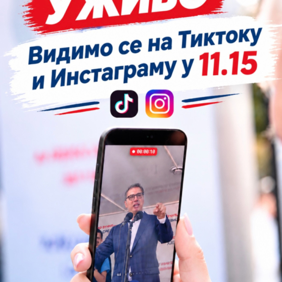 Vučić se danas obraća na TikToku: "Sve o dogovoru Trampa i Putina iz srpskog ugla"