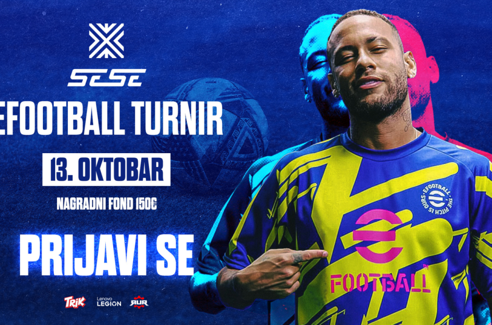 Novi SESE eFootball turnir: Osvoji novčane nagrade i predstavljaj Srbiju na svetskoj sceni
