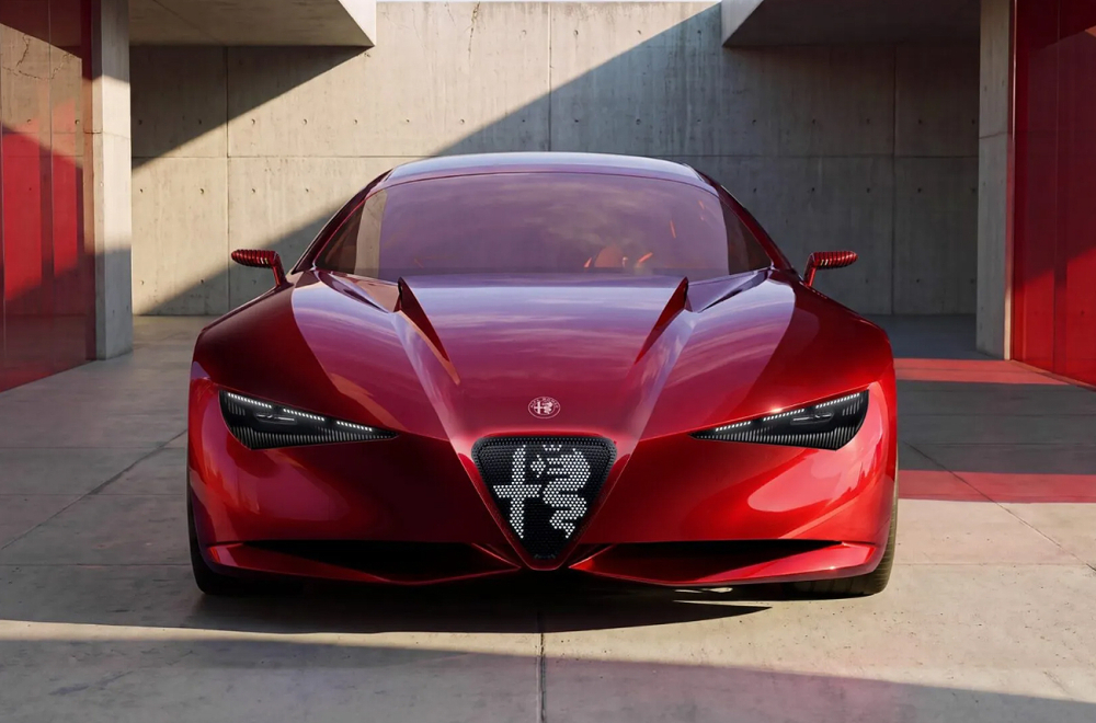 Alfa Romeo Cuorerosso: Spektakularni hibrid sa V6 motorom FOTO