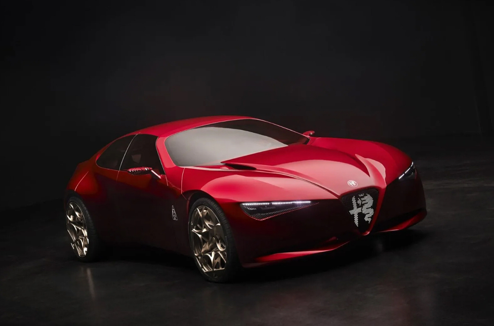 Alfa Romeo Cuorerosso: Spektakularni hibrid sa V6 motorom FOTO
