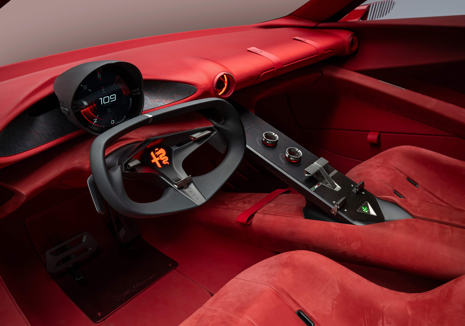 Alfa Romeo Cuorerosso: Spektakularni hibrid sa V6 motorom FOTO