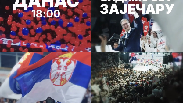 Vučić calls on citizens to attend major rally: "See you in Zaječar at 6 PM" VIDEO