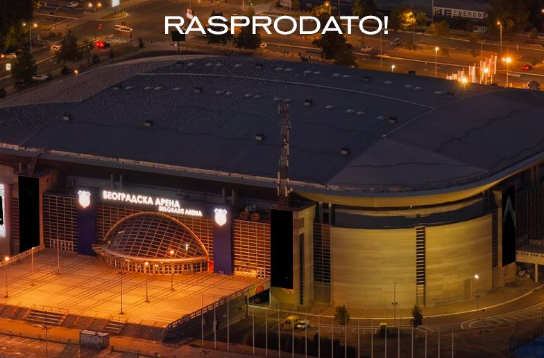 Partizan rasprodao Arenu!