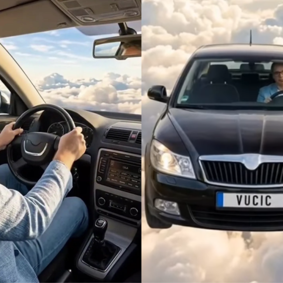 Vučić iz "leteće" škode pozvao na skup: "Vidimo se u Zaječaru" VIDEO