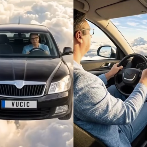 Vučić iz "leteće" škode pozvao na skup: "Vidimo se u Zaječaru" VIDEO