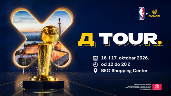 Trofej namenjen NBA šampionima stiže u Beograd!