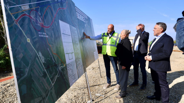 Novi most preko Velike Morave biće gotov do maja: Investicija vredna 25 miliona FOTO