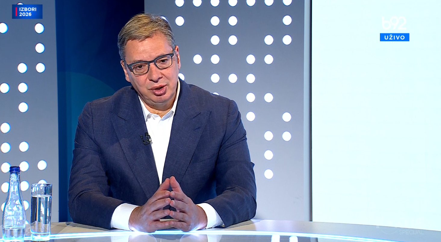 Vučić za TV B92: Srbija je država slobodarskog duha; Nismo plaćali reket svetskim silama, nećemo ni Hrvatskoj