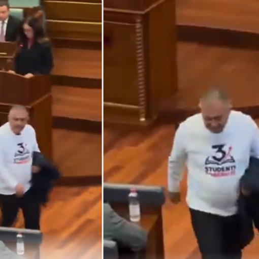 Snimak iz Prištine izazvao raspravu o Studentskoj listi: "Koga podržavaju i šta podržavaju?"