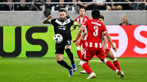 Zvezda pretila, pa primila gol u Luganu!