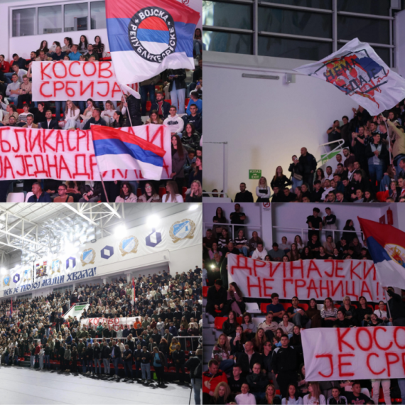 Istorijski skup studenata Republike Srpske; Poslali snažne poruke: "Kosovo je Srbija, Drina nije granica" FOTO