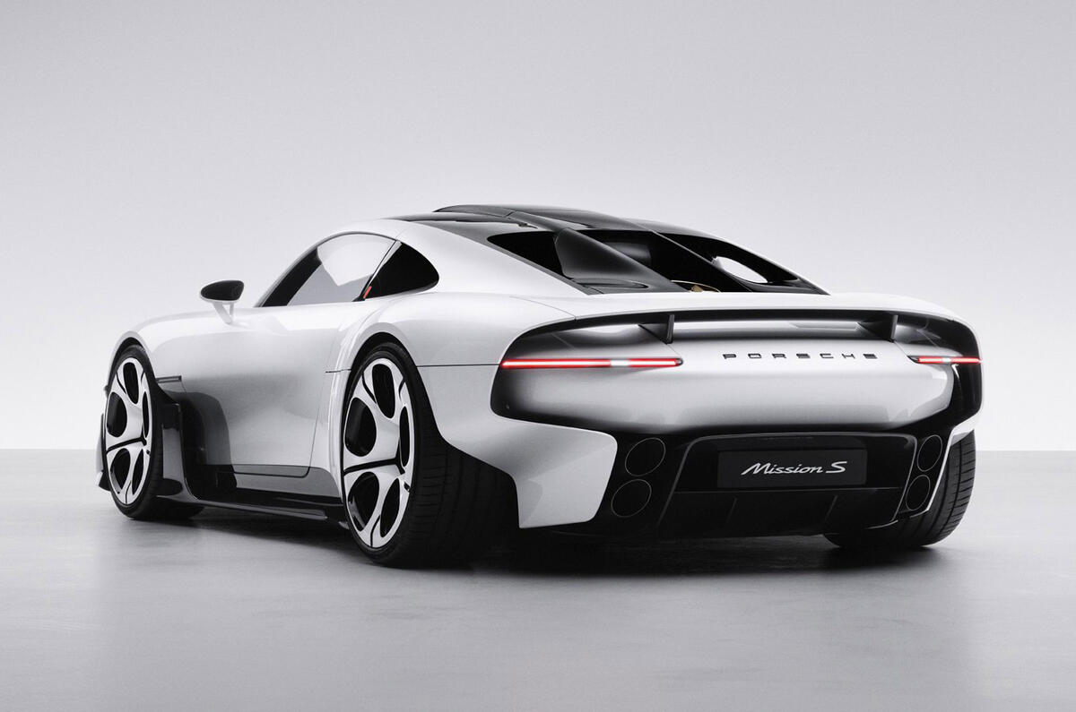 Porsche Mission S najavljuje novi sportski automobil iznad modela 911