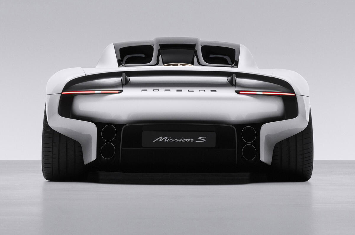 Porsche Mission S najavljuje novi sportski automobil iznad modela 911
