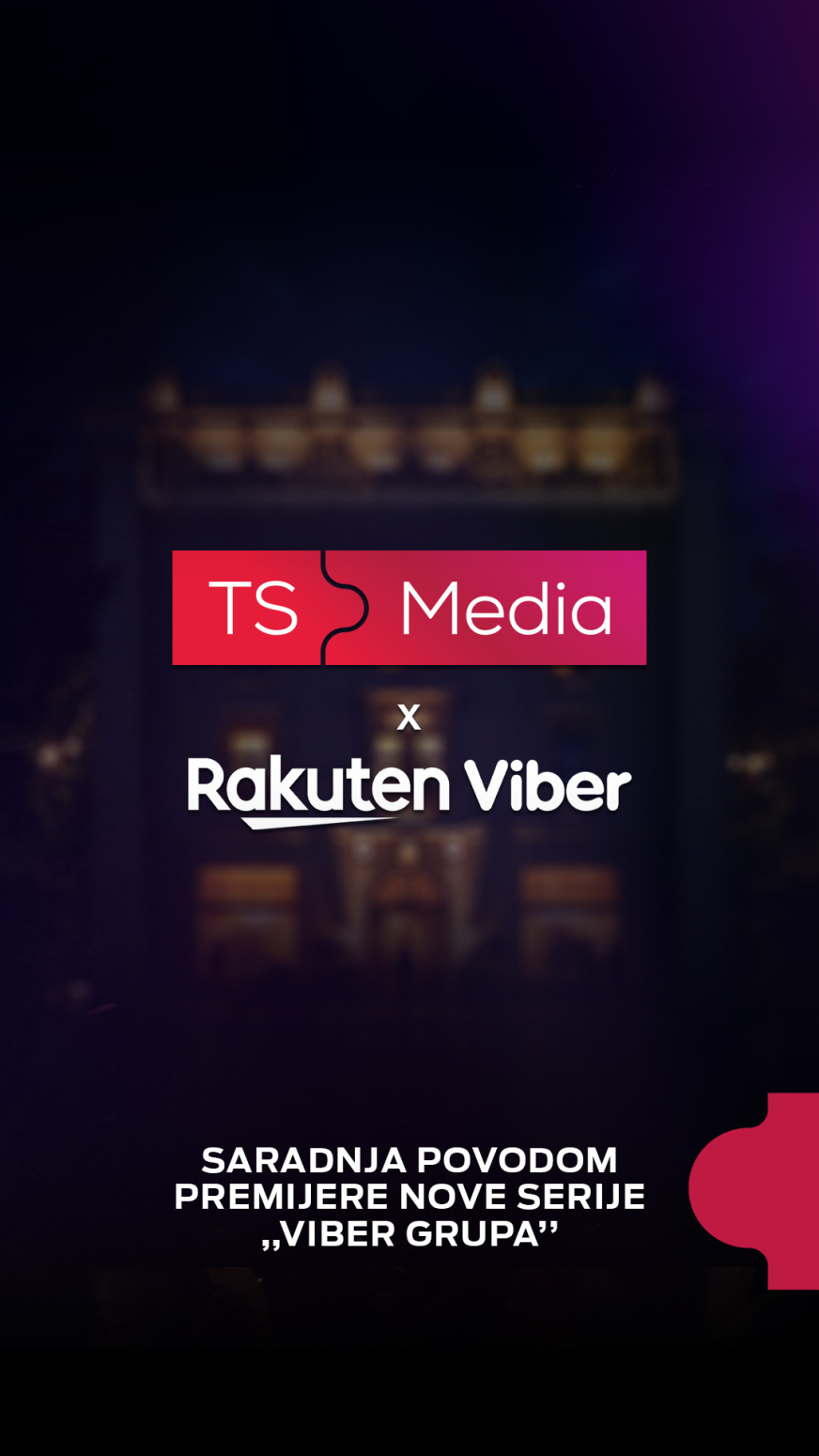 Viber i TS Media udružili snage povodom premijere nove domaće serije Viber grupa