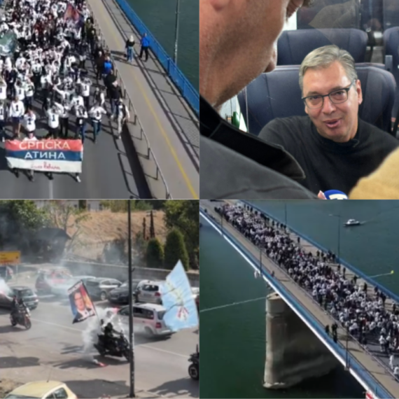 Veliki skup liste "Ujedinjena Srbija" u Novom Sadu: Vučić krenuo vozom; Stigli bajkeri; Dolazi i Fico VIDEO