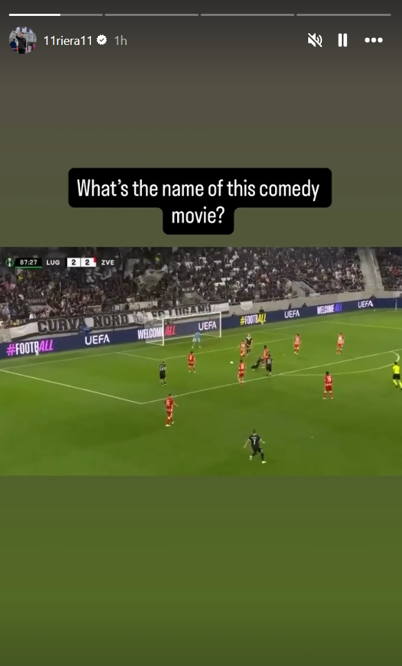 Rijera nastavio rat sa UEFA i sudijama: Kako se zove ova komedija? VIDEO